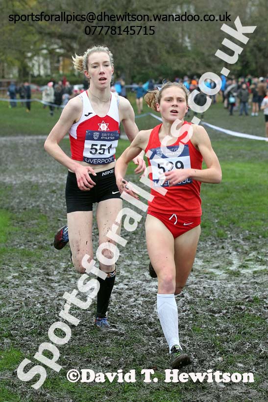 Women under-17s, British Athletics Liverpool Cross Challenge, Sefton Park, Liverpool. Photo: David T. Hewitson/Sports for All Pics